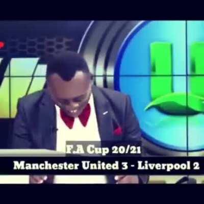 The misspelling News presenter is back and he just made my day!