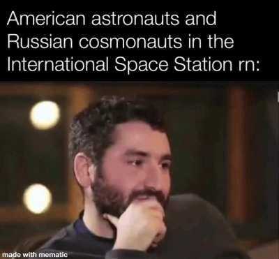 I wonder how they doing up there