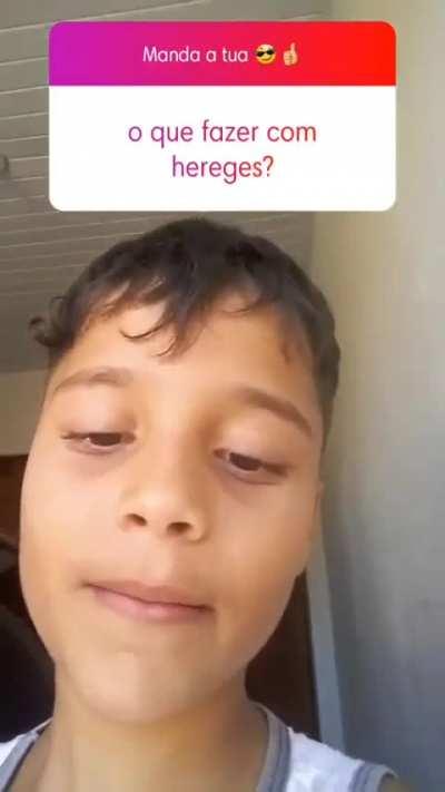 Cuidado com o enzo, hereges