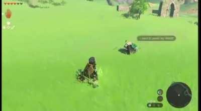 Oh? Just as I was approaching him 