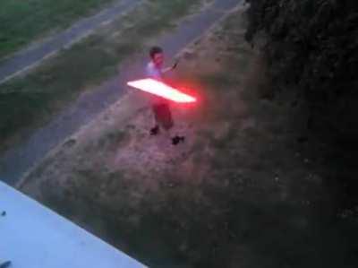 He is one with the force, and the force is with him