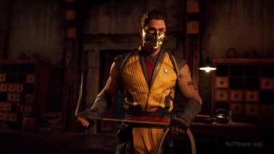 Is there a lore reason for why Sub Zero is acting like Foxxy from FNAF? 