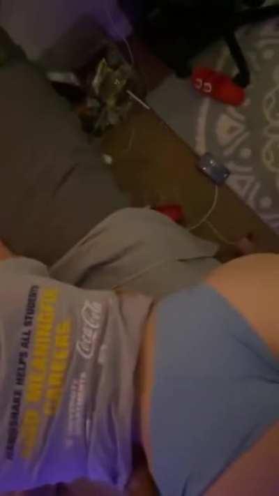 I got my wet hole pounded by a BBC. My pussy was trembling and his cock🍆💦 made me so naughty for him🙀