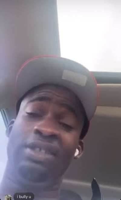 Days later this jit to Tall still in his feelings, we watch pop play with you stop acting tuff.