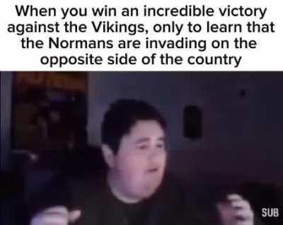 Harold really could not catch a break