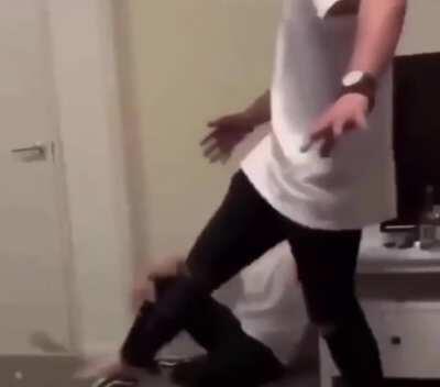 Ah yes let me kick a knife