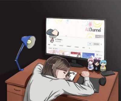 My Kizuna AI animation.