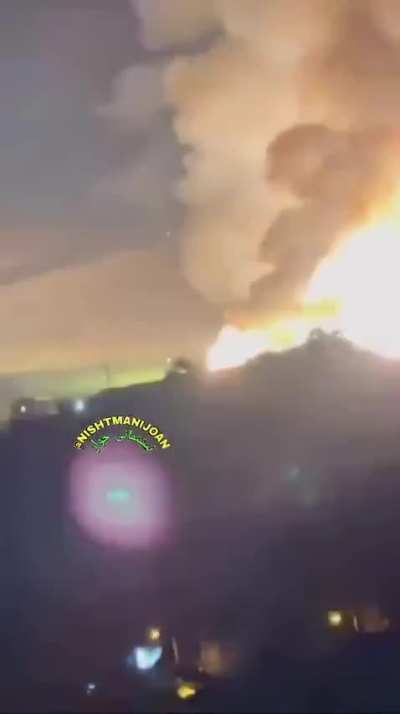 Ballistic missile bases in Piranshahr, western Iran, have been struck