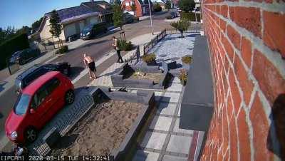 Shoulda worn some protective gear