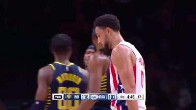 [Highlight] Simmons left Mathurin's hand hanging and had some words for the rookie