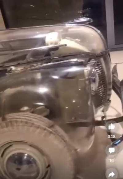 Dubbed the Pontiac Ghost, this is an actual promotional car.