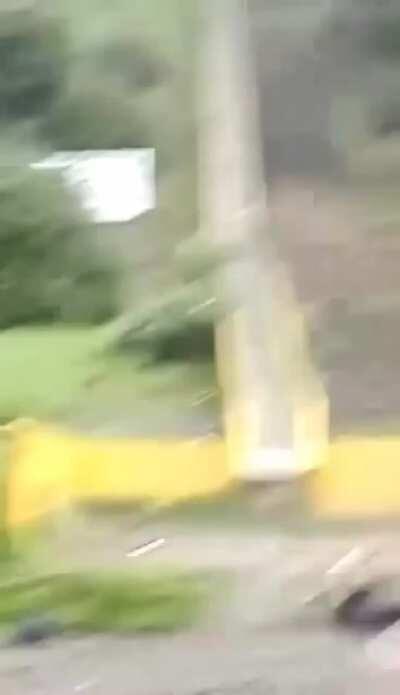 A decommissioned water park