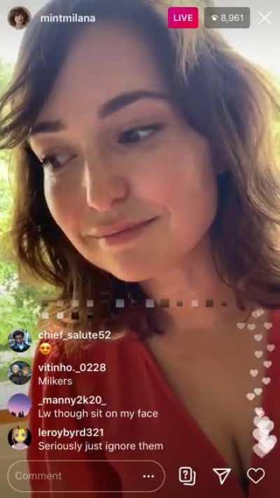 Listen, it's ok to have a crush but don't harass her. This is sad to see.