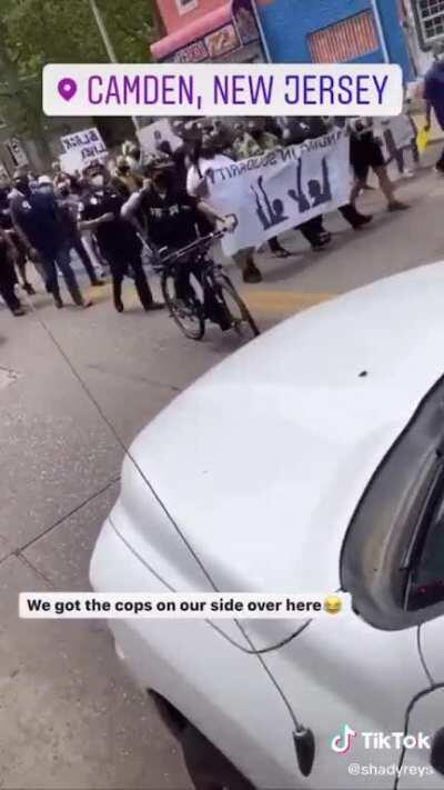 Peaceful Protest in Camden, New Jersey