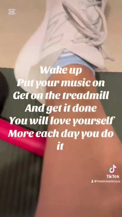 The key to a sexy life is good music and good workouts!