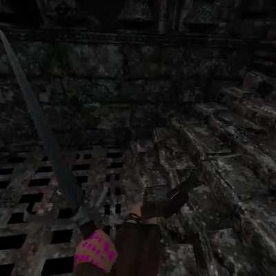 Got this weird bug on blade an sorcery nomad on quest 2