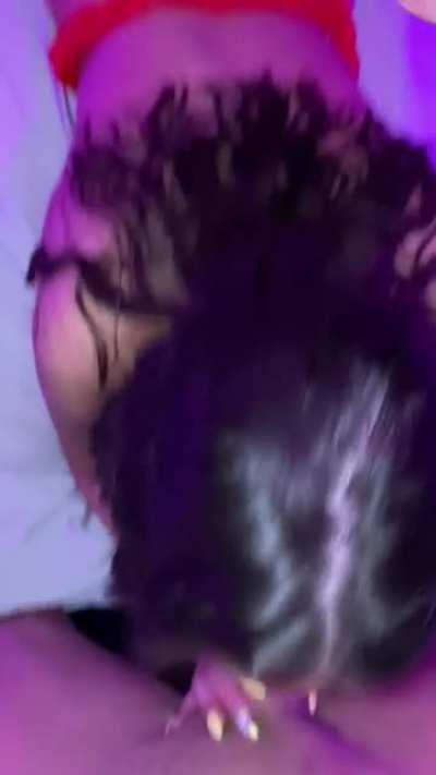 She needed her bedtime snack