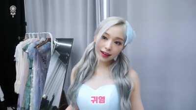 Gahyeon being cute <3