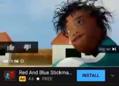 I putted the fanmade Draedon theme over some low quality squid game ad and somehow it synced perfectly