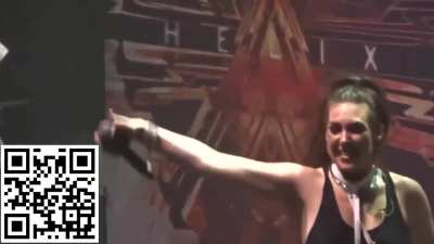 Elize at a concert in Moscow from 2019