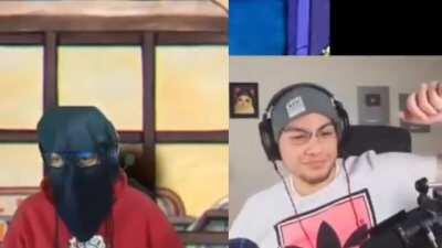 Meme quemando la caída del Cristian numero 1, timeado con la caída del Dylan XD