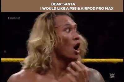 I had to revise my wishlist, Santa.