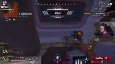 3 bullets 3 headshots. Insane kraber clutch