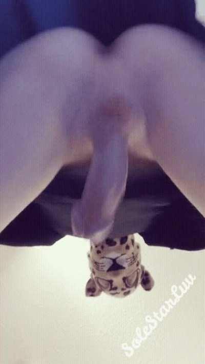 Is this the view that you want whilst your friend is fucking me? Or do you just really like your face being hit hard by my cock flop?❤️