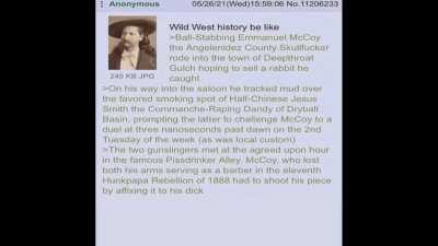 Wild West History be Like