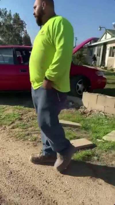 “I’m not getting arrested, I’m white”