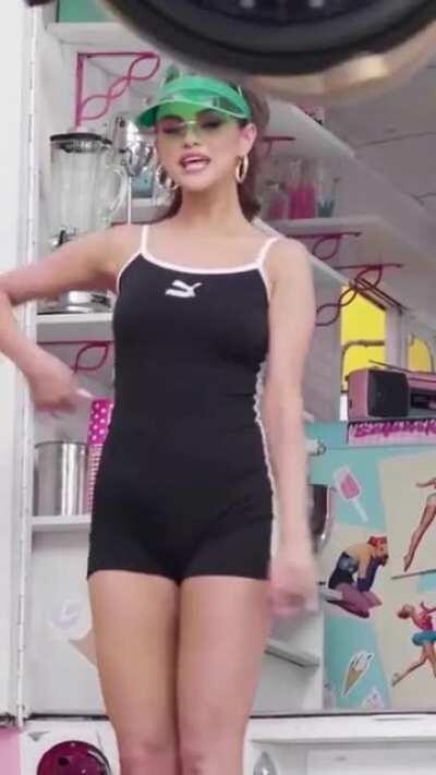 Ice Cream BTS in that black Puma outfit