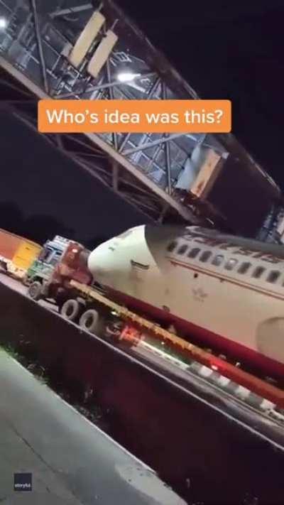 The truckdriver didn't care