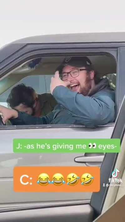 Love how much fun they are having together.