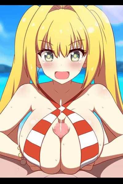 Boobas must feel nice