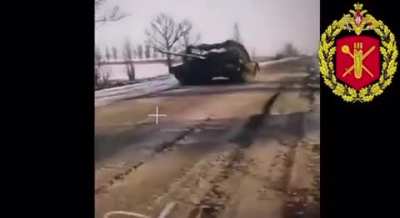 Ukrainian T-72 destroyed by fiber-optics FPV drone strikes - Near Kostyantynopil 47°59'50
