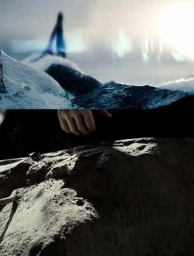 Superman First & Second Flight, Side-by-Side