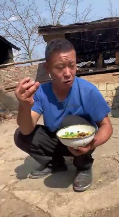 Chicken ramen will be dinner