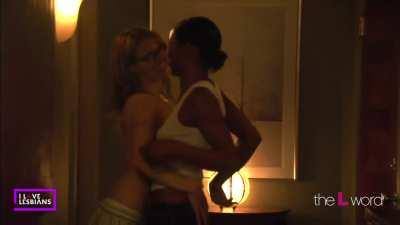 The L Word: Leisha Hailey & Rose Rollins - (s05e01) - *AI ENHANCED & NO MUSIC*