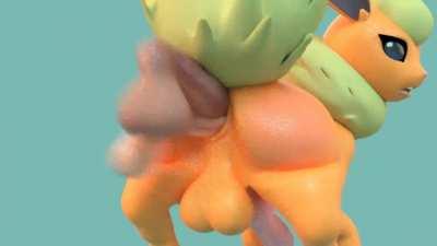 Animated- Flareon Double gay Penetration [MM] (Akkoarcade)