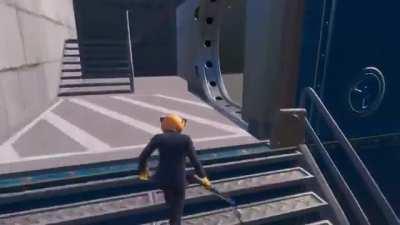 If your loot gets stuck under the floor in a vault you can get it out with a fishing rod.