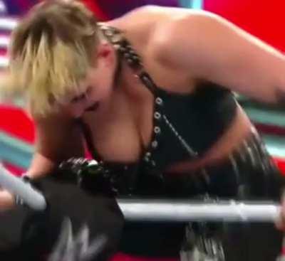 Rhea and her gigantic Milkers!