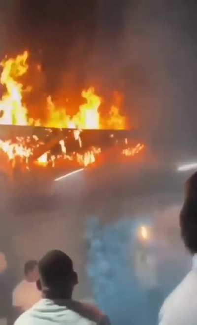 At a gender reveal party, no less