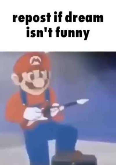 Blursed Mario singing...