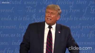 Trump on white supremacy ~ wait for the end