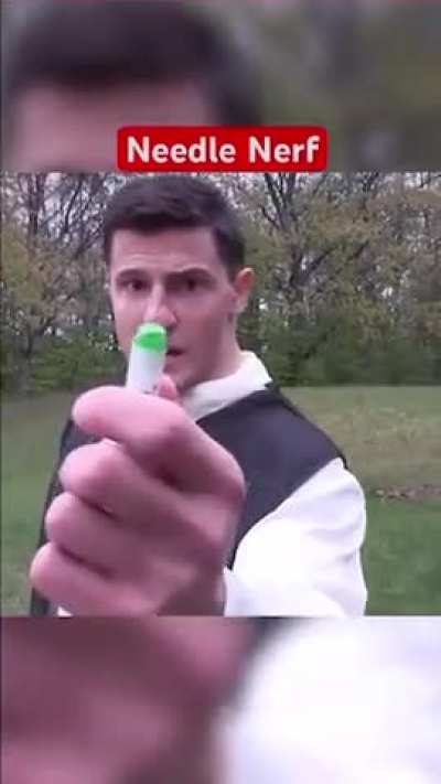 TW: needles. Credit to Houston Jones on YT