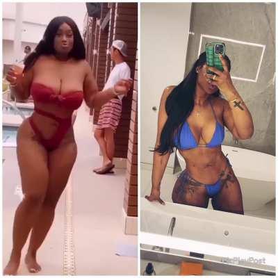 This has to be the biggest fall off in baddie history. She really traded it all for an anorexic look