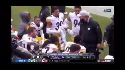 Enhanced audio from NFL films gives insight to TJ Watt - Keith Butler argument