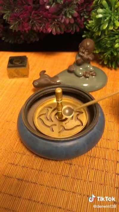 This way of burning incense