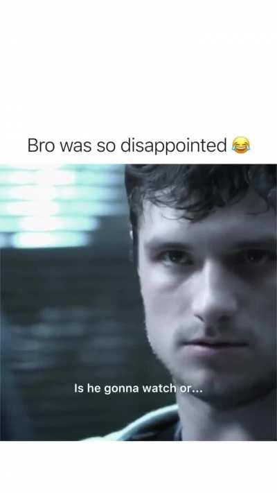 Not what he was hoping for at all