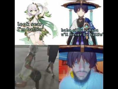 Nahida cant be ballin